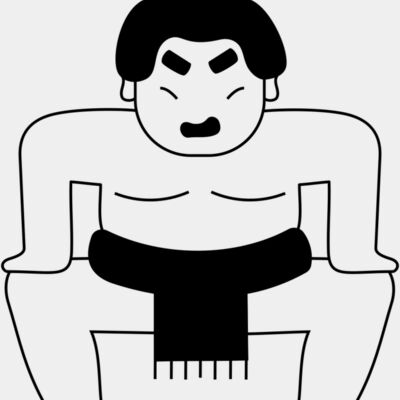 Sumo Wrestler Art Thumbnail
