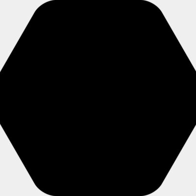 Rounded Hexagon Badge Thumbnail