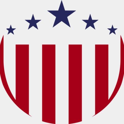 Round Patriotic Shield Thumbnail