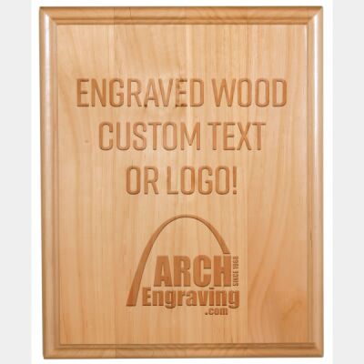 GRA Genuine Red Alder Plaque Thumbnail