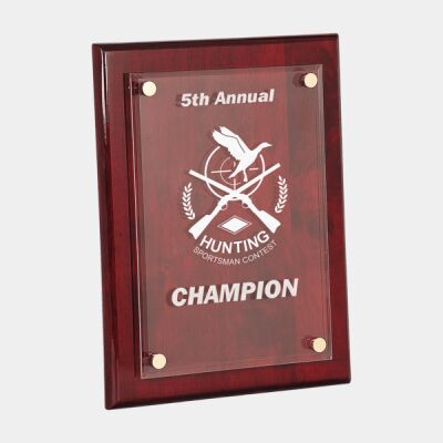 FPA -  Piano Finish Floating Plaque (Glass/Acrylic) Thumbnail