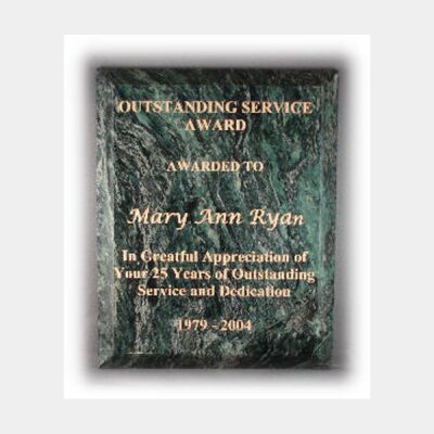 M-DG-8x10BPL - Marble Plaque (Multiple Color Options) Thumbnail
