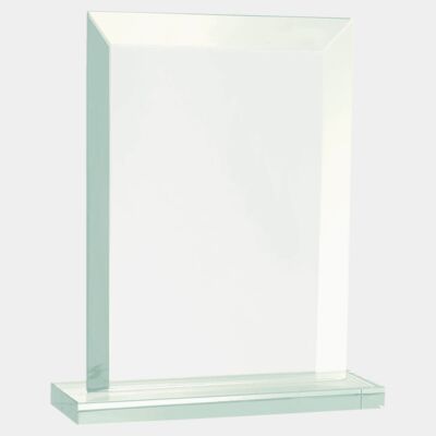 JGS62 - 7 3/4" Rectangle Jade Glass Award Thumbnail