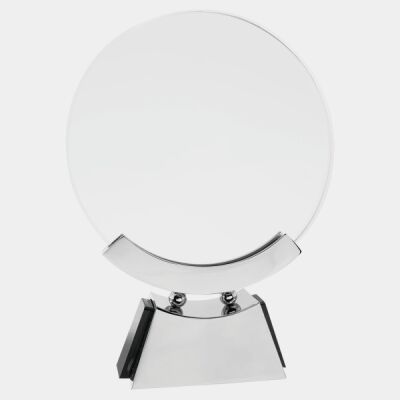 VYG11 Round Voyager Glass with Silver/Black Base Thumbnail