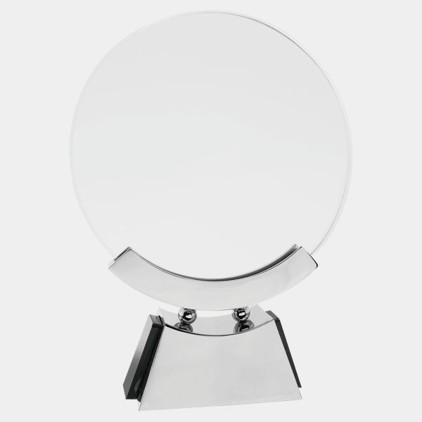 VYG11 Round Voyager Glass with Silver/Black Base Thumbnail