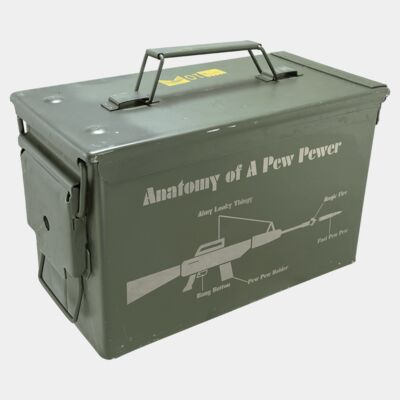 AMM50 - 50 Caliber Army Surplus Steel Ammo Can Thumbnail