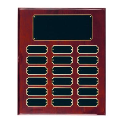 Rosewood Piano Finish Completed Perpetual Plaque Thumbnail