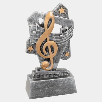 TR109 - 5 1/2" Music Triumph Resin Thumbnail