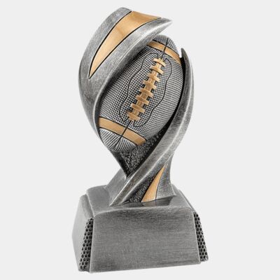 EMB103 - 5 1/2" Football Embrace Resin Thumbnail