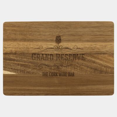 9" X 6" Acacia Cutting Board Thumbnail
