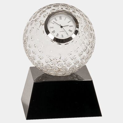 CRY6101L  Crystal Golf Ball Clock  Thumbnail