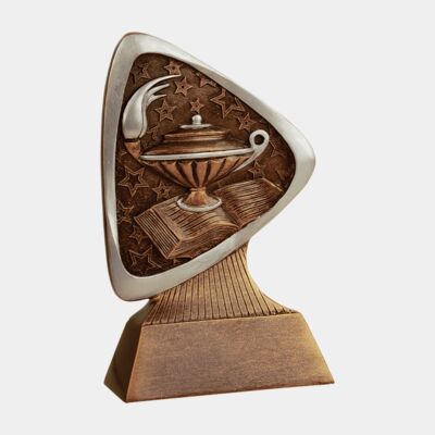 TRD107 5-1/2" Triad Resin Lamp of Knowledge Trophy Thumbnail