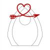 CRY170 - 5 1/2" Clear Crystal Arch with Clock Thumbnail