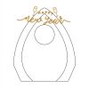 CRY170 - 5 1/2" Clear Crystal Arch with Clock Thumbnail