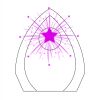 CRY170 - 5 1/2" Clear Crystal Arch with Clock Thumbnail
