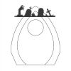 CRY170 - 5 1/2" Clear Crystal Arch with Clock Thumbnail