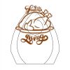CRY170 - 5 1/2" Clear Crystal Arch with Clock Thumbnail