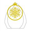 CRY170 - 5 1/2" Clear Crystal Arch with Clock Thumbnail