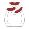 CRY170 - 5 1/2" Clear Crystal Arch with Clock Thumbnail