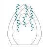 CRY170 - 5 1/2" Clear Crystal Arch with Clock Thumbnail