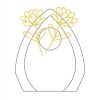 CRY170 - 5 1/2" Clear Crystal Arch with Clock Thumbnail