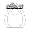 CRY170 - 5 1/2" Clear Crystal Arch with Clock Thumbnail