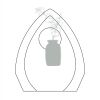 CRY170 - 5 1/2" Clear Crystal Arch with Clock Thumbnail