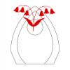 CRY170 - 5 1/2" Clear Crystal Arch with Clock Thumbnail