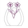 CRY170 - 5 1/2" Clear Crystal Arch with Clock Thumbnail