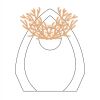 CRY170 - 5 1/2" Clear Crystal Arch with Clock Thumbnail
