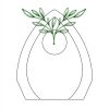 CRY170 - 5 1/2" Clear Crystal Arch with Clock Thumbnail