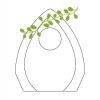 CRY170 - 5 1/2" Clear Crystal Arch with Clock Thumbnail