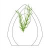 CRY170 - 5 1/2" Clear Crystal Arch with Clock Thumbnail