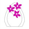 CRY170 - 5 1/2" Clear Crystal Arch with Clock Thumbnail
