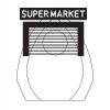 CRY170 - 5 1/2" Clear Crystal Arch with Clock Thumbnail