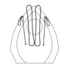 CRY170 - 5 1/2" Clear Crystal Arch with Clock Thumbnail