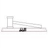 CRY047 - 13 7/8" x 4 1/4" Crystal Gavel on Black Base Thumbnail