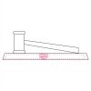 CRY047 - 13 7/8" x 4 1/4" Crystal Gavel on Black Base Thumbnail