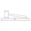CRY047 - 13 7/8" x 4 1/4" Crystal Gavel on Black Base Thumbnail