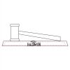 CRY047 - 13 7/8" x 4 1/4" Crystal Gavel on Black Base Thumbnail