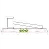 CRY047 - 13 7/8" x 4 1/4" Crystal Gavel on Black Base Thumbnail
