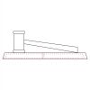 CRY047 - 13 7/8" x 4 1/4" Crystal Gavel on Black Base Thumbnail