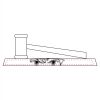 CRY047 - 13 7/8" x 4 1/4" Crystal Gavel on Black Base Thumbnail