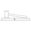CRY047 - 13 7/8" x 4 1/4" Crystal Gavel on Black Base Thumbnail