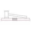CRY047 - 13 7/8" x 4 1/4" Crystal Gavel on Black Base Thumbnail