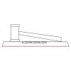 CRY047 - 13 7/8" x 4 1/4" Crystal Gavel on Black Base Thumbnail
