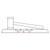 CRY047 - 13 7/8" x 4 1/4" Crystal Gavel on Black Base Thumbnail