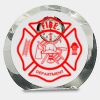 [CRY169] 4.5" Round Crystal Clock Thumbnail