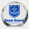 [CRY169] 4.5" Round Crystal Clock Thumbnail