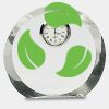 [CRY169] 4.5" Round Crystal Clock Thumbnail
